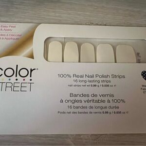 Color Street White Nail Polish Strips